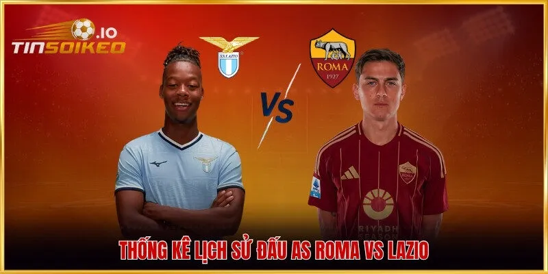Thống kê lịch sử đấu AS Roma vs Lazio