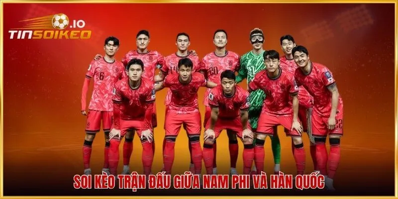 Soi kèo trận đấu giữa Nam Phi và Hàn Quốc